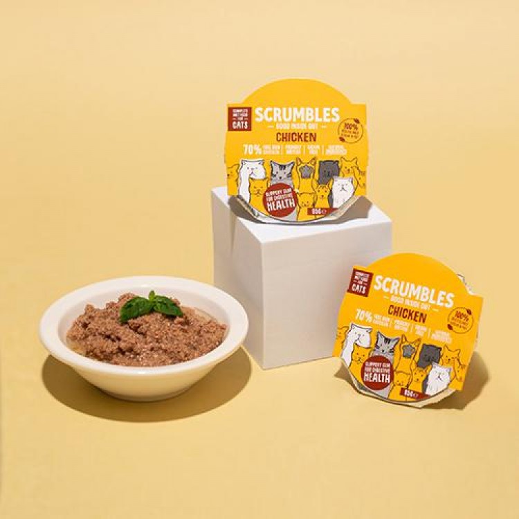 바잇미 스크럼블즈 캣 치킨캔 85g